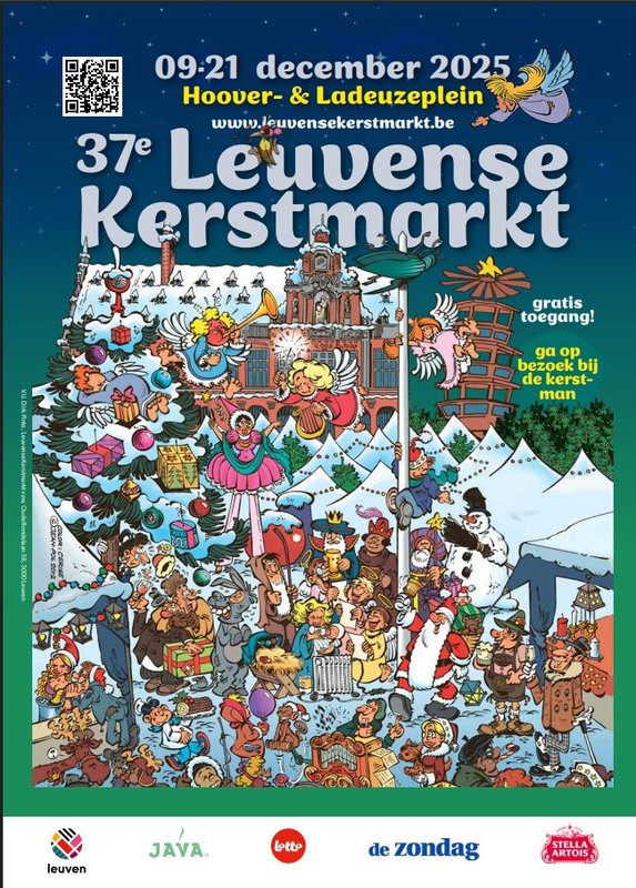 Kerstmarkten 37ste Leuvense Kerstmarkt