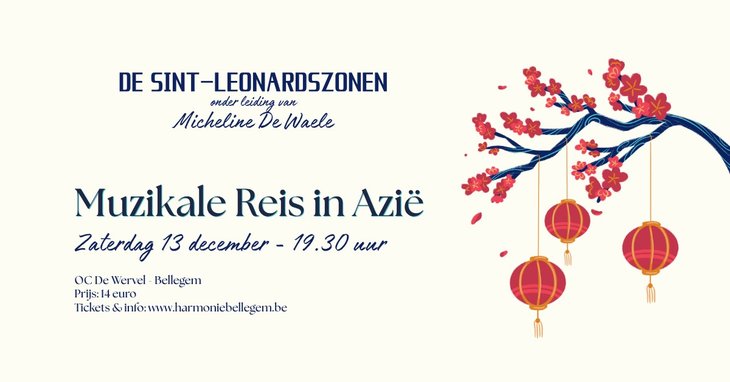 Concerten Muzikale Reis Azië