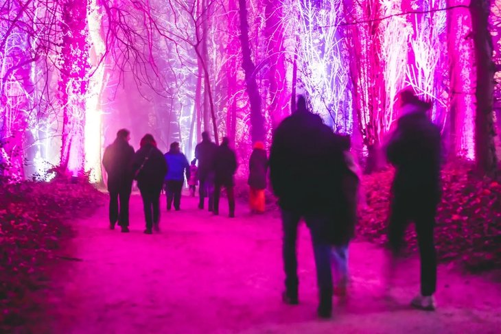 Ontspanning Lichtfestival Floridylle