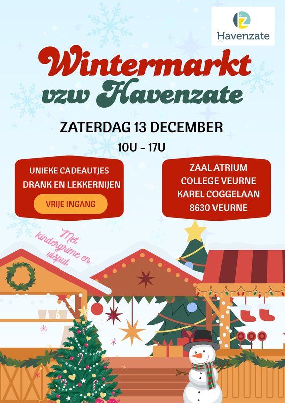 Kerstmarkten Wintermarkt Havenzate