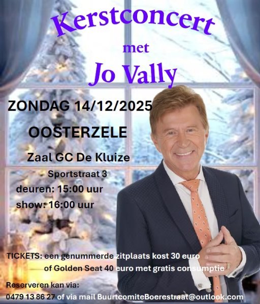 Concerten Kerstconcert Jo Vally