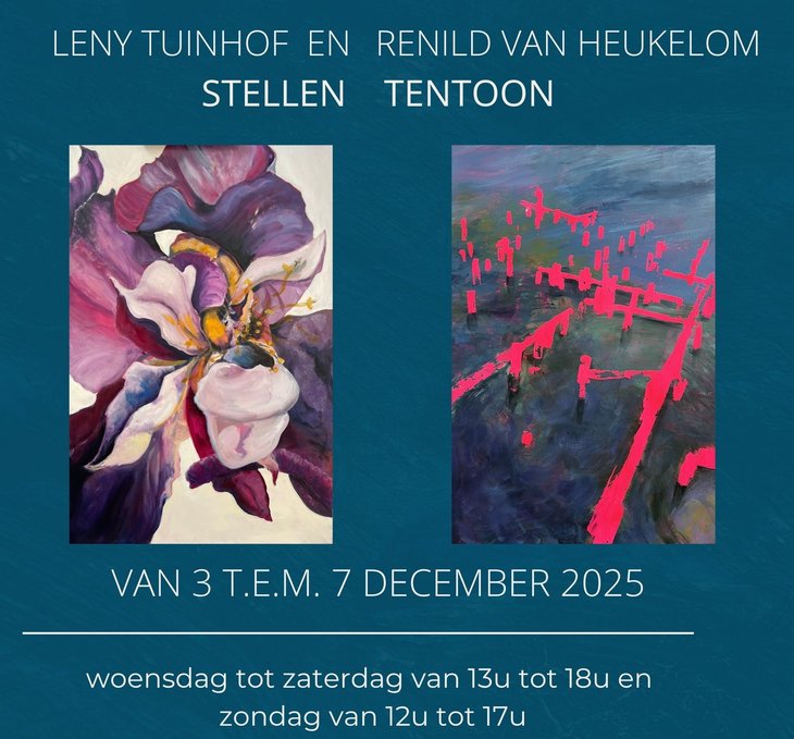Tentoonstellingen Schilderijen Renild Heukelom Leny Tuinhof Nobody&Friends