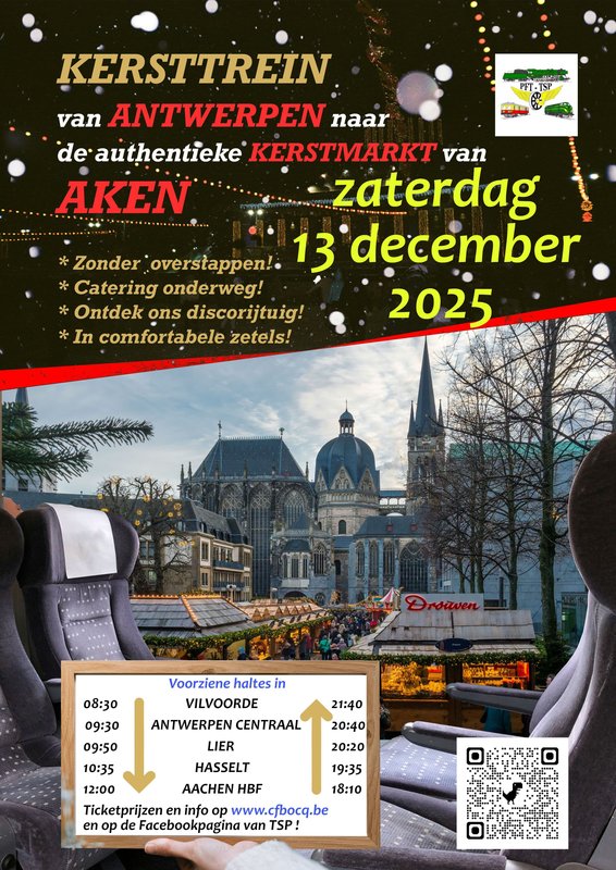 Ontspanning Ga met Pft-tsp naar kerstmarkt Aken