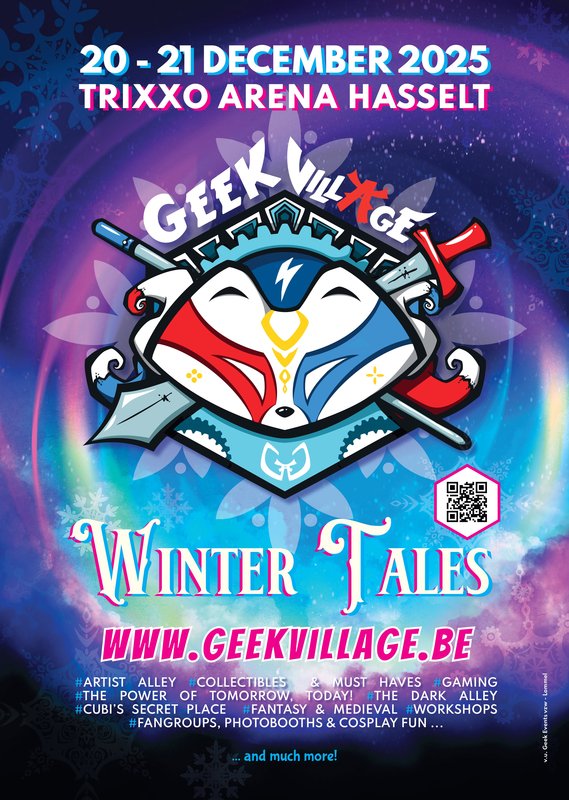 Kerstmarkten Geek village winter tailes
