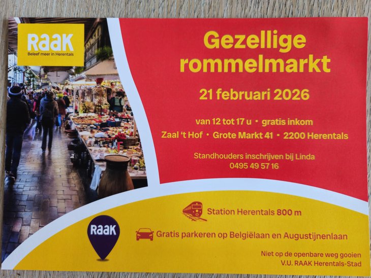  Rommelmarkt Zaal Hof (VOLZET)