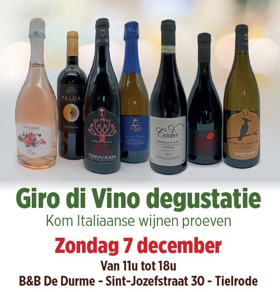 Ontspanning Giro Vino degustatie