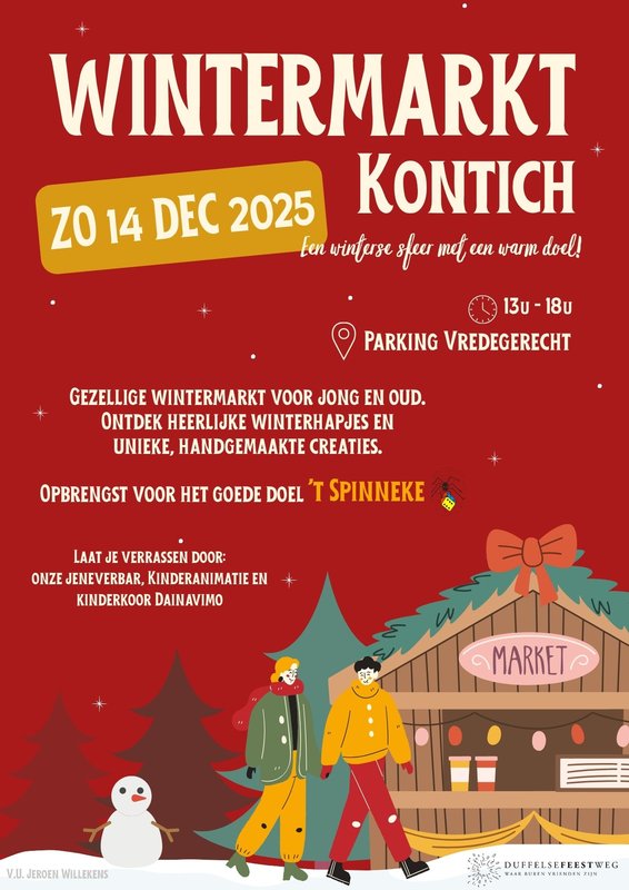 Kerstmarkten Wintermarkt Kontich