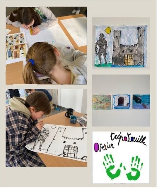 Workshops Kunstzinnige expressie (tekenen-schilderen-stripverhaal-illustratie)