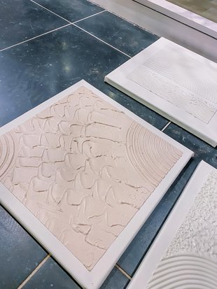 Workshops Gastworkshop textured art