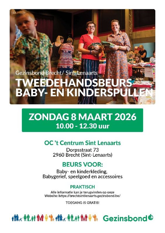 Ontspanning Tweedehandsbeurs Baby- kinderspullen