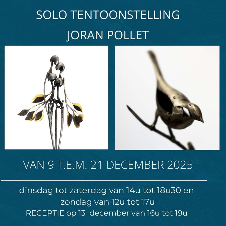 Tentoonstellingen Sculpturen Joran Pollet Nobody&Friends 21 december