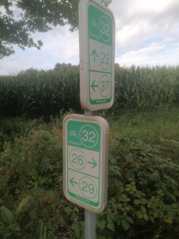 Ontspanning Gratis Fietszoektocht knooppunten