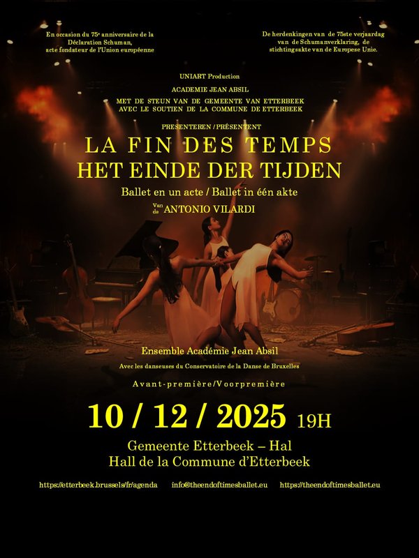 Concerten Preview december 2025 Gemeenschapshuis Etterbeek –