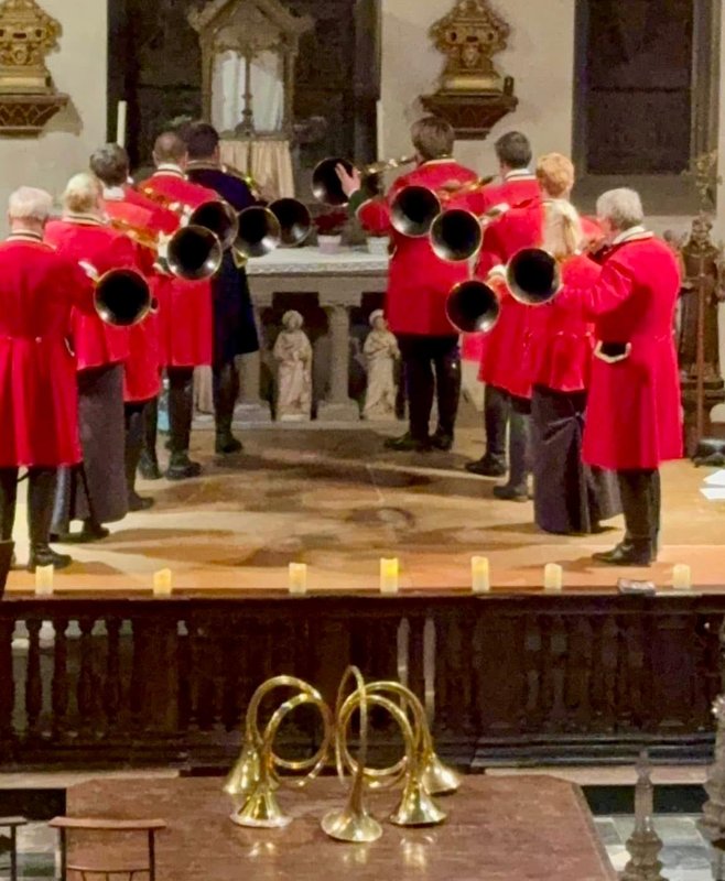 Concerten Concert jachthoorns orgel