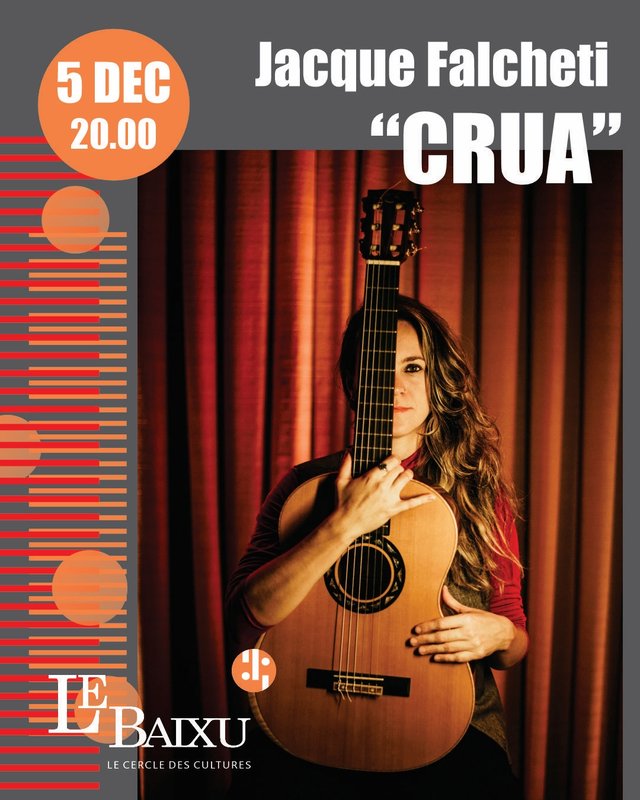 Voorstellingen "Crua" - Jacque Falcheti Solo
