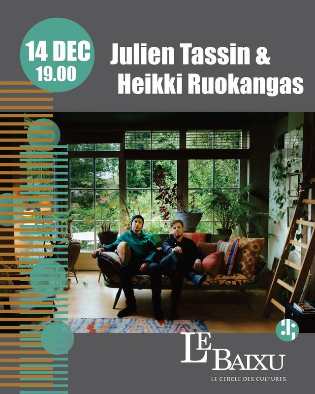 Voorstellingen Julien Tassin (BE) & Heikki Ruokangas (FI)