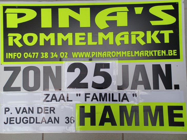  Pina s Jaarlijkse Rommelmarkt Hamme ( St-Niklaas )