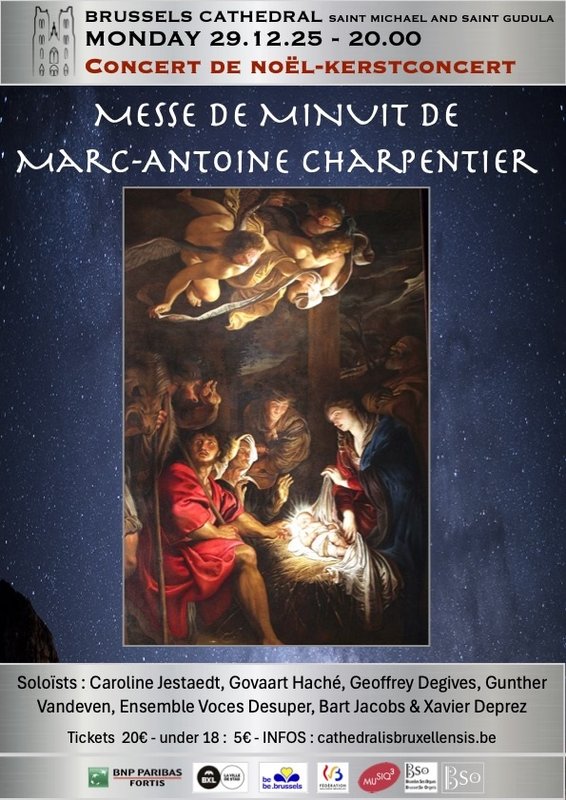 Concerten Messe Minuit voor vier stemmen Marc-Antoine Charpentier