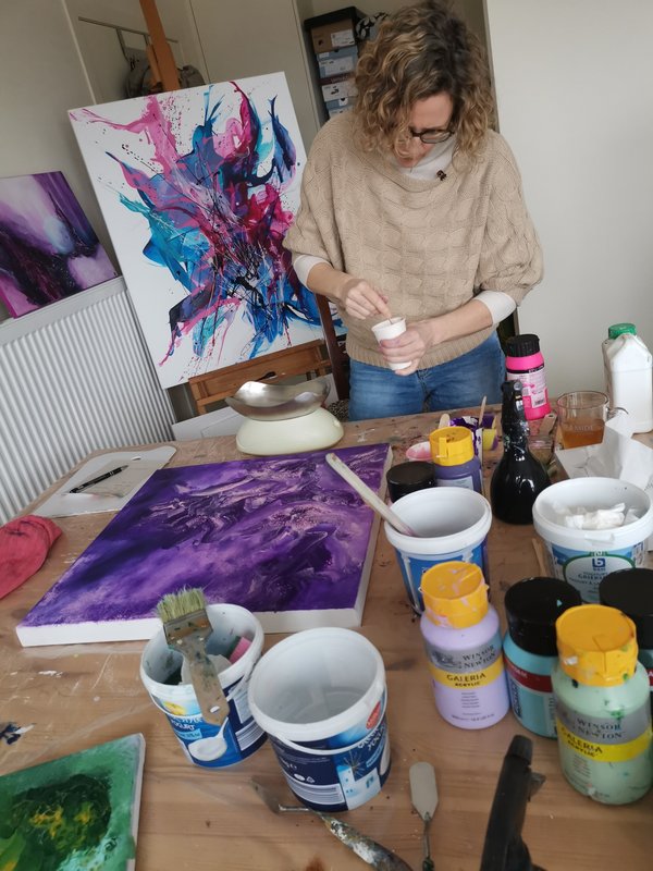 Workshops Abstracte schildertechnieken