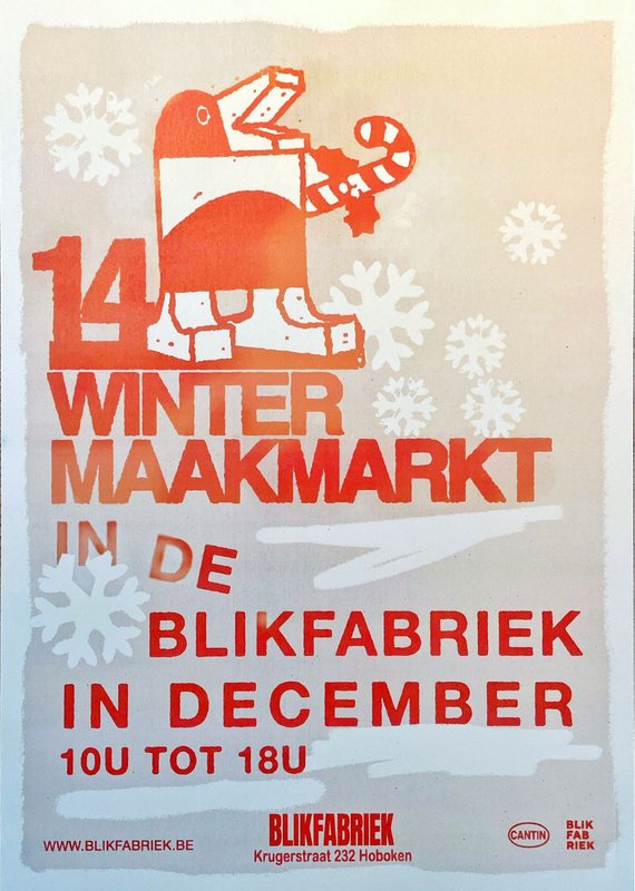 Kerstmarkten Maakmarkt de Blikfabriek