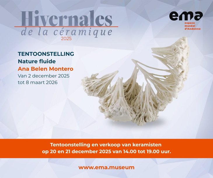 Tentoonstellingen Hivernales la céramique: tentoonstelling Nature Fluide