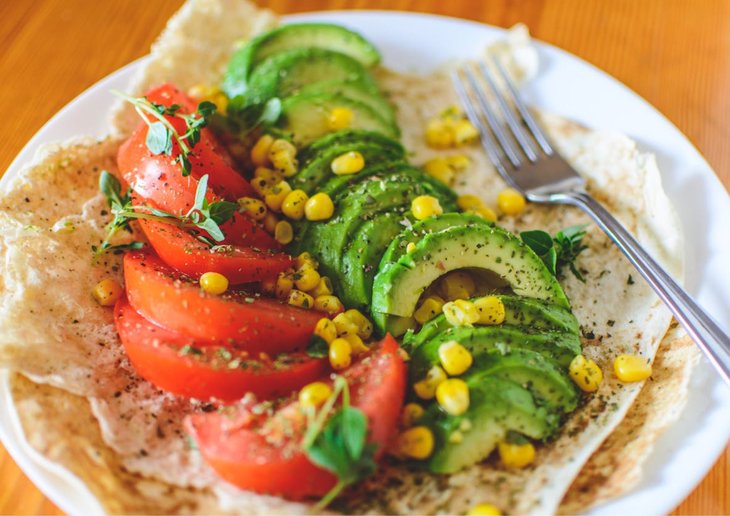 Nachtleven Volxkeuken: Lekkere vegetarische schotel