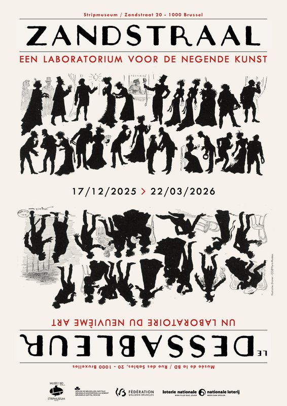 Tentoonstellingen Zandstraal - laboratorium voor negende kunst