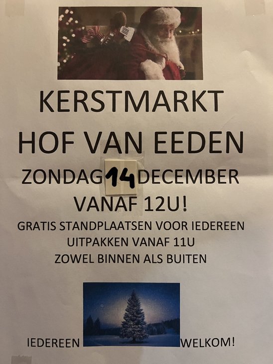 Kerstmarkten Gezellige Kerstmarkt
