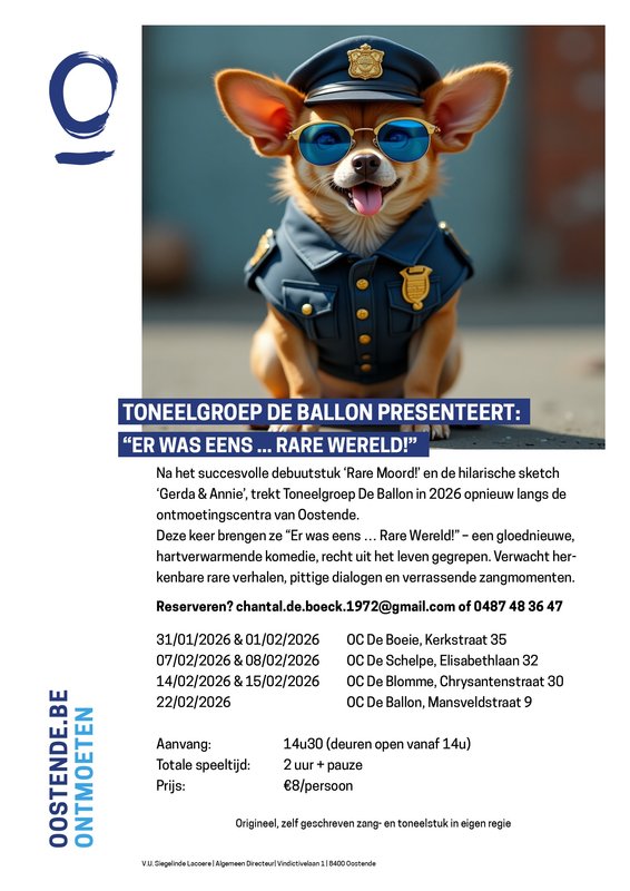 Voorstellingen Er eens Rare Wereld