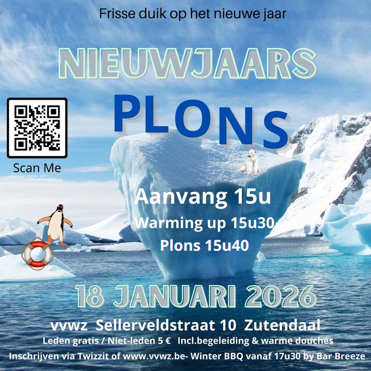 Ontspanning Nieuwjaars plons