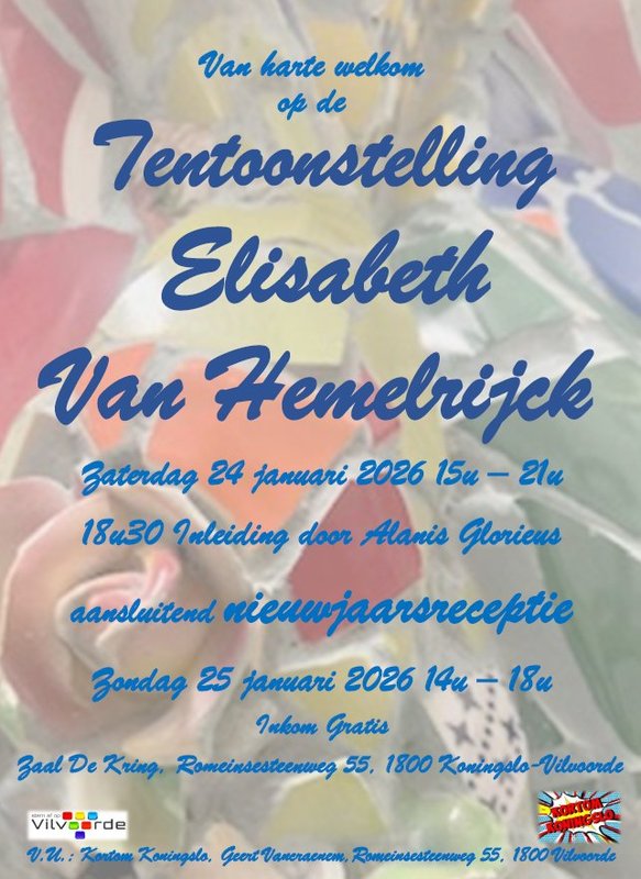 Tentoonstellingen Tentoonstelling Elisabeth Hemelrijck