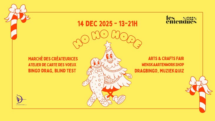 Kerstmarkten Ho Hope - Wintermarkt (Les Sous-Entendu·e·s x Amazone)