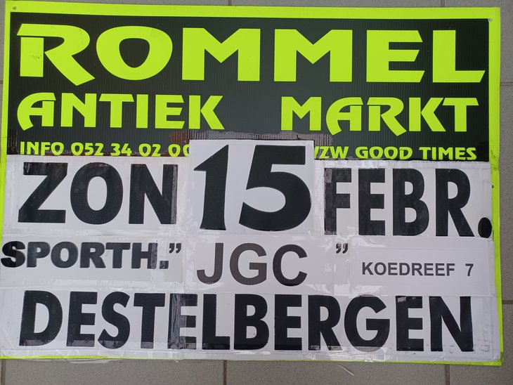  Vzw Good Times 1ste Rommelmarkt Destelbergen