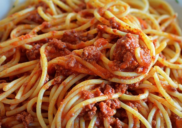 Nachtleven Volxkeuken: Spaghetti bolognese
