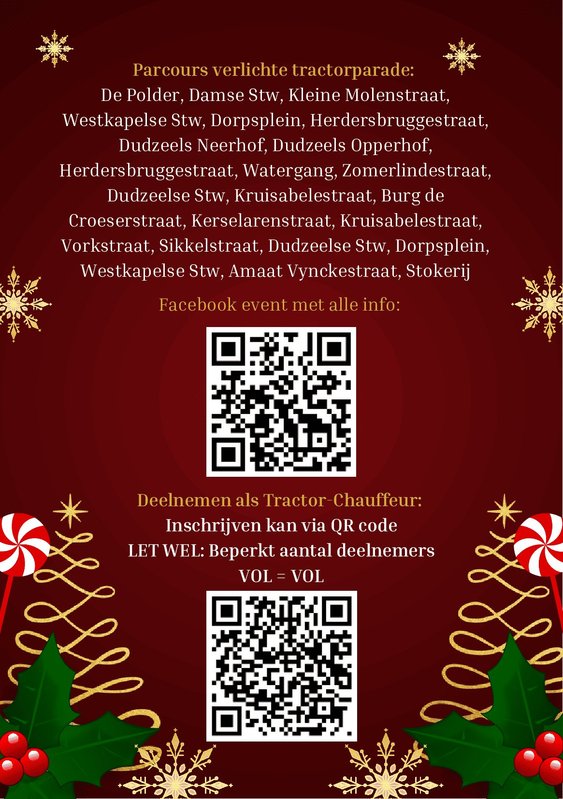 Ontspanning Verlichte Tractorparade