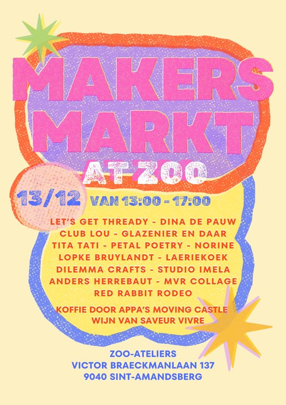 Kerstmarkten Makersmarkt