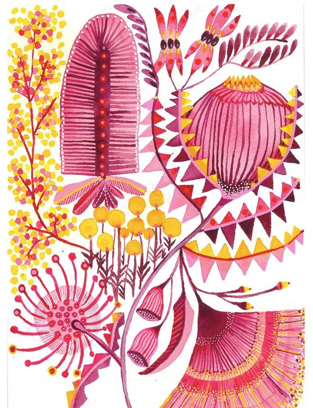 Workshops Schilderen acryl: Colori Flori: Georgie Forbes