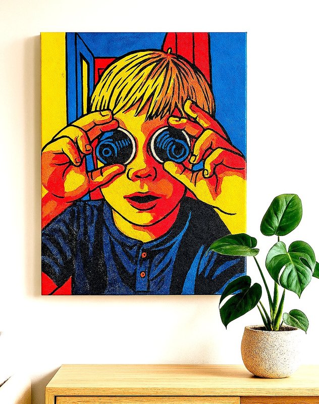 Workshops Acryl: art portret ai (Januari)