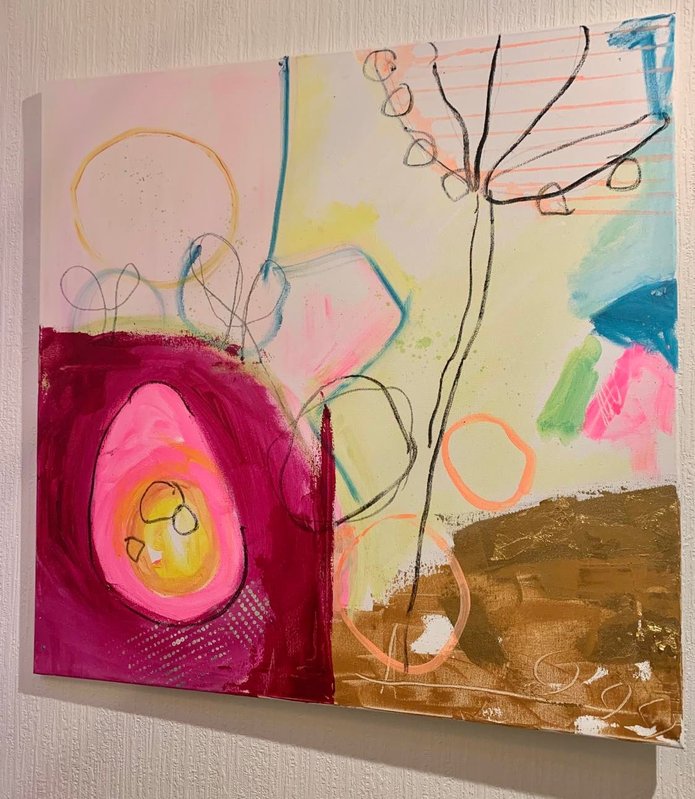 Workshops Expressief abstract schilderen: dagopleiding paasmaandag