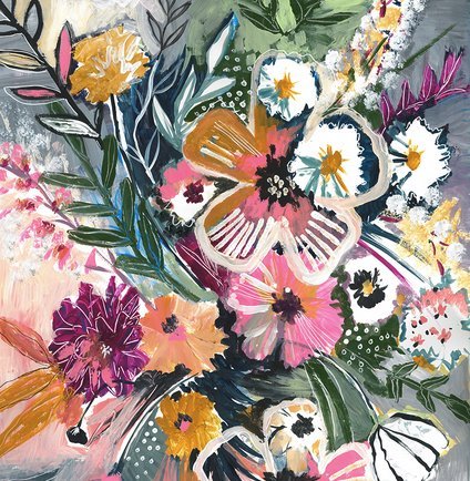 Workshops Schilderen acryl: Colori Flori: Lori Siebert