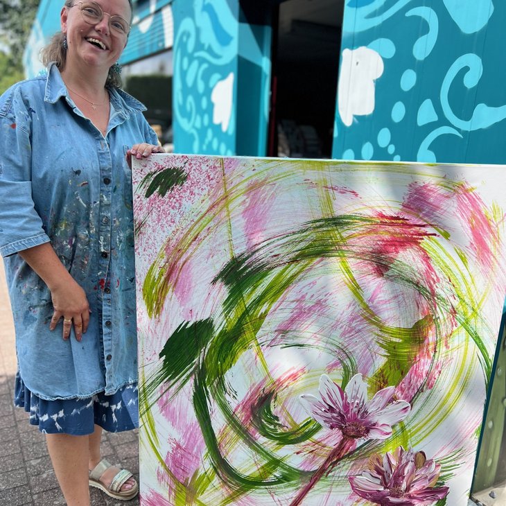 Workshops Abstract & Vrij Driedaagse schilderworkshop