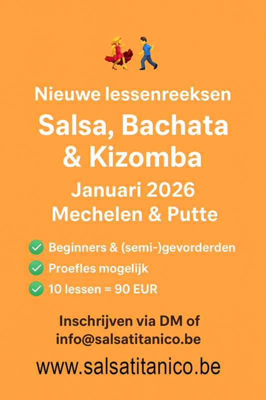 Workshops Salsa, Bachata & Kizomba lessen