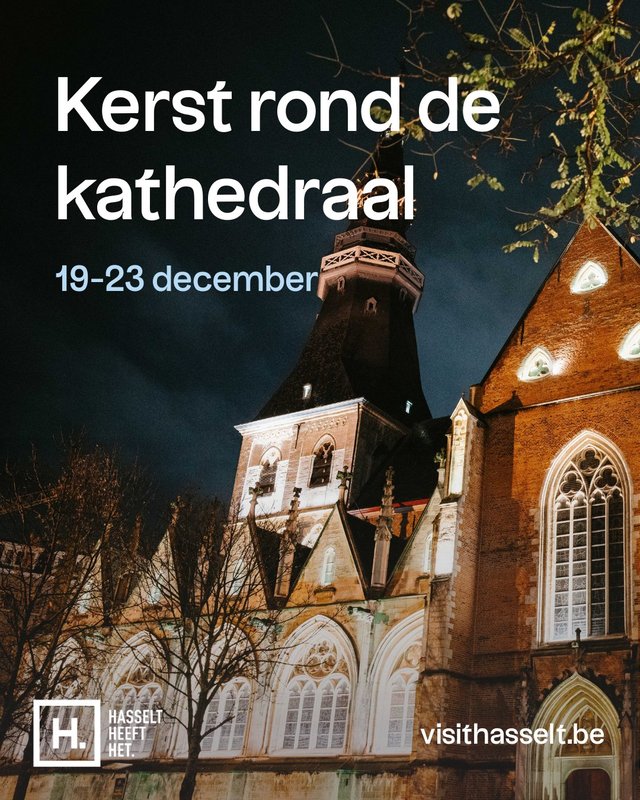 Kerstmarkten Kerst rond Kathedraal.