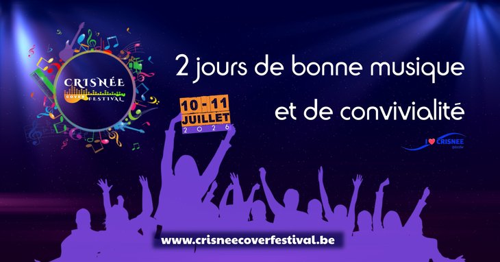 Concerten Crisnée Cover Festival 2026