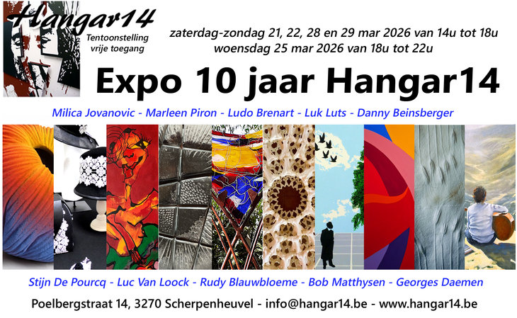 Tentoonstellingen Expo jaar Hangar14