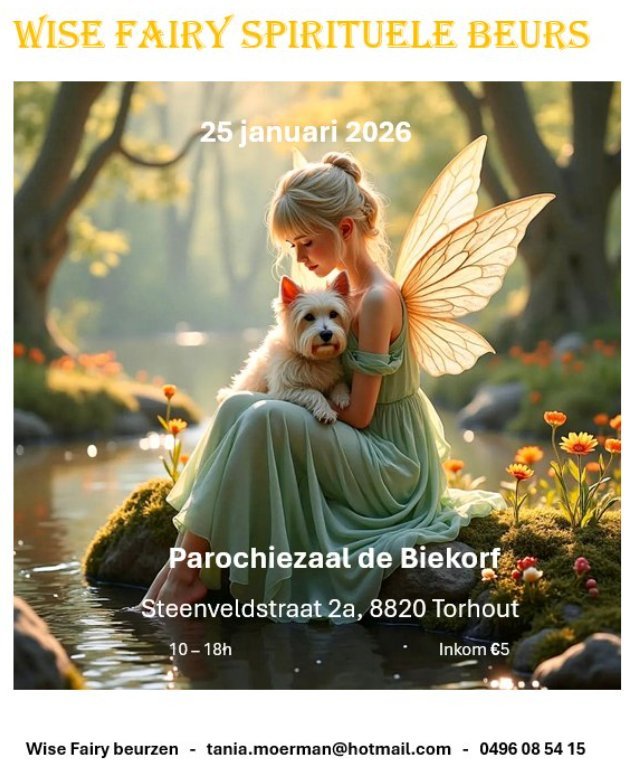 Voordrachten Wise Fairy spirituele beurs