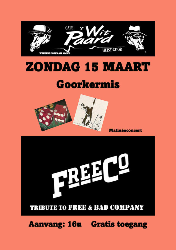 Concerten FreeCO (tribute Free & Company)