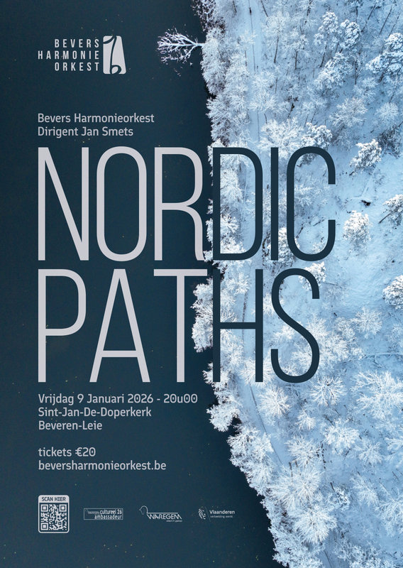 Concerten Bevers Harmonieorkest trekt muzikaal door Scandinavië nieuwjaarsconcert