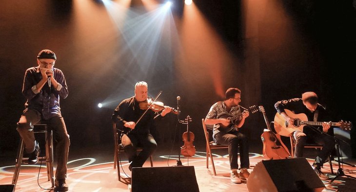 Concerten Dads & Lads! Ireland, America, Quebec, Sweden