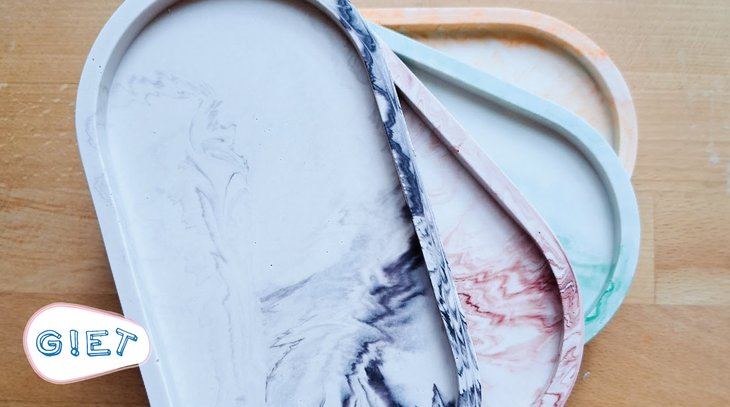 Workshops Workshop Interieuritems maken marmer-stijl